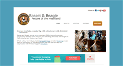 Desktop Screenshot of bassetandbeagle.org